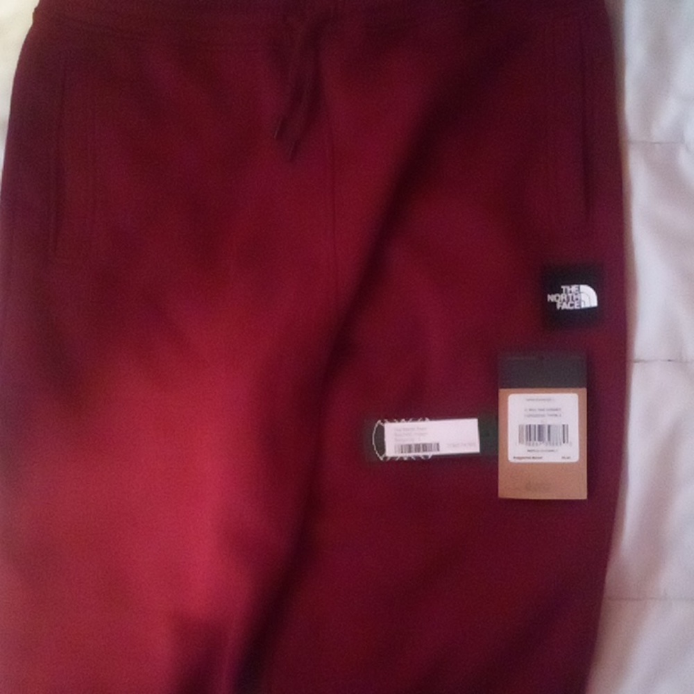Burgundy joggers